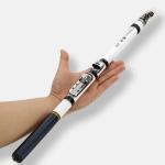 Telescopic Rock Fishing Rod Carbon Fibre FRP Spinning 1.5M to 3M
