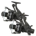 2 x NGT CARP RUNNER REELS XPR 6000 TWIN HANDLE CARP FISHING TACKLE