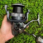 Heavy-Duty Surfcasting Fishing Reel 7000 with CNC Metal Spool 30KG Max Drag