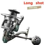 Heavy-Duty Surfcasting Fishing Reel 7000 with CNC Metal Spool 30KG Max Drag