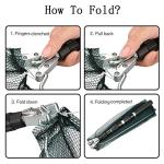 Landing Nets for Fishing, Xndryan 170CM Telescopic Fishing Landing Net Pole for Bird Fish Catch Release, Portable Fishing Net Carp Landing Net Trout Fishing Net Landing Net with Handle for Pond