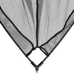 42" INCH RUBBER CARP FISHING LANDING NET BLACK RUBBERISED MESH + 2M NGT HANDLE