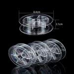Hiscate Fish Line Nylon Thread Clear Fishing Wire for Hanging Decorations (Blue 6.0)