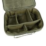 Carp Fishing Tackle Organiser Padded Box with Internal Dividers and Pockets