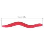 100pcs 1.5inch Soft Fake Earthworm Fishing Lures