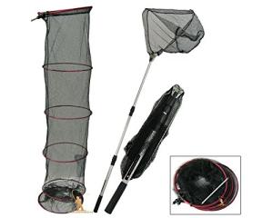 Roddarch Landing Net & Keep Net Set with Bank Stick