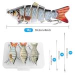 Multi-Jointed Pike Fishing Lures Set of 3