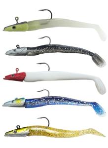 Soft Paddle Tail Fishing Lures for Sea Fish - 5pc