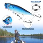 Vicloon 158-Piece Fishing Lures and Accessories Set