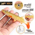 DONQL Soft Fishing Lures Kit for Freshwater Species