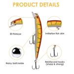 7-Pack Realistic 3D Eye Fishing Lures