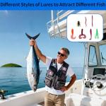 174 Piece Fishing Lure and Accessory Set