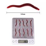 EVERBAY Soft Worm Lures for Fishing - 50pcs