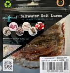 Mixed Colour Ragworm Lures in Natural Oil - 12 Pack