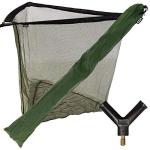 NGT 42" Green Carp Fishing Landing Net with Bag