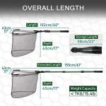 Rodeel 61" Telescopic Landing Net for Fishing