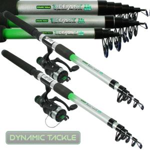 Telescopic Fishing Rods and Reels Travel Set