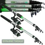Telescopic Fishing Rods and Reels Travel Set