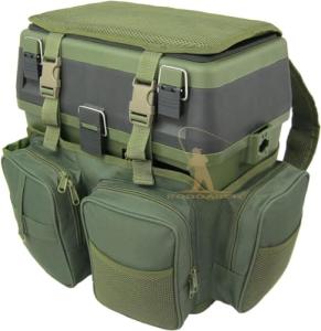 Fishing Seat Box and Rucksack Combo