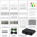 Dr.Fish 278pcs Carp Fishing Tackle Box Set