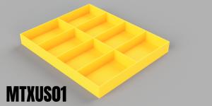 Matrix Under Seat Fishing Box Storage Organizer