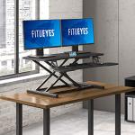 FITUEYES Adjustable Height Standing Desk Converter