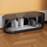 D-Line Large Black Cable Management Box