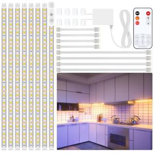 LAFULIT 8-Pack Under Cabinet LED Lighting Kit