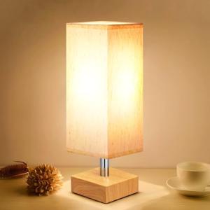 Wood Grain Table Lamp - Minimalist Design for Any Room