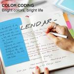 Vibrant Sticky Notes Set - 402 Pieces, 6 Formats