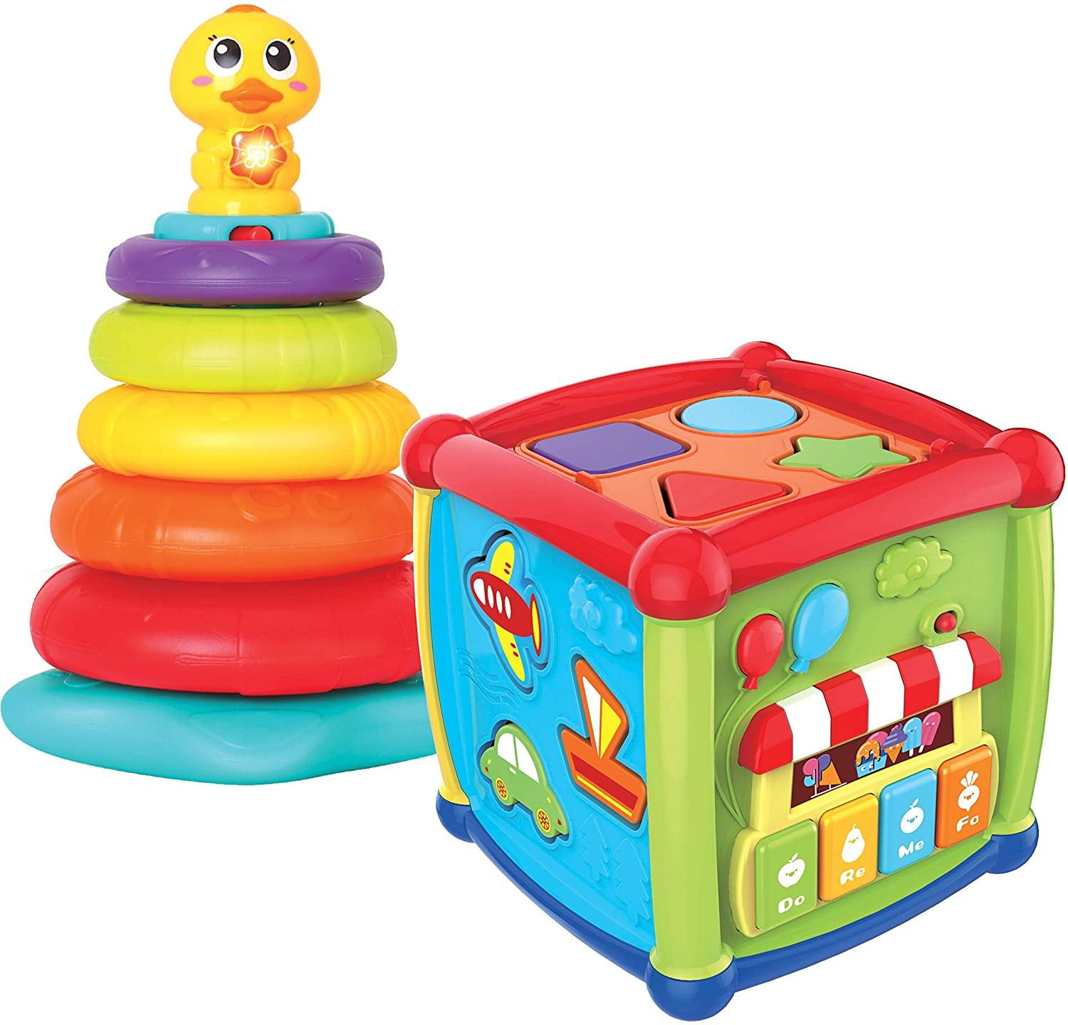 Joyin Baby Stacking Toys with Music and Shapes