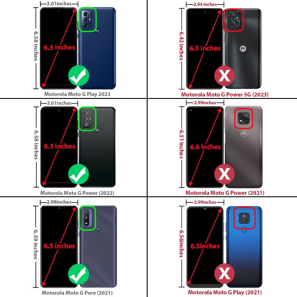 Motorola Moto G Play 2023 Case with Screen Protector