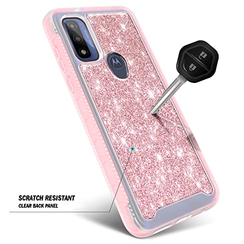 NZND Shockproof Rugged Bumper Cover for Motorola Moto G