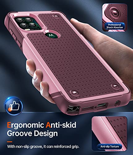 LeYi Moto G Stylus 5G Dual Layer Case