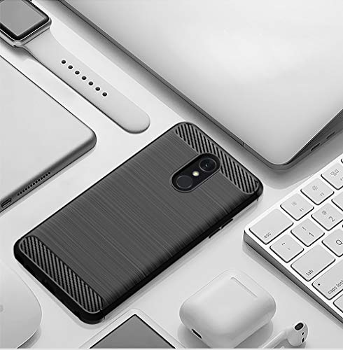 LG Stylo 4 Black Anti-Scratch Silicone Case