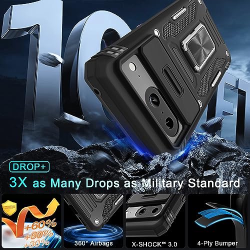 DEERLAMN Google Pixel 8a Case with Camera Cover