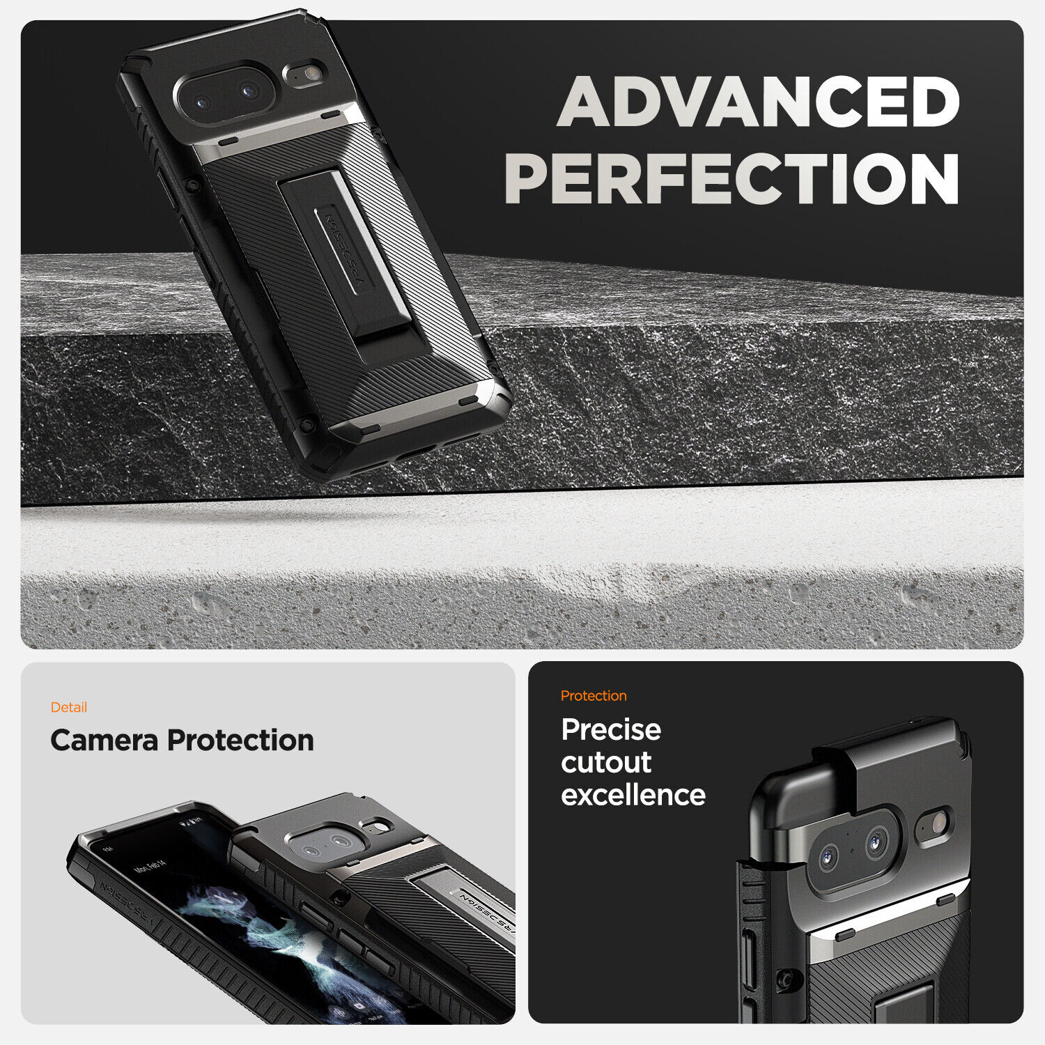 VRS Wallet Case Kickstand for Google Pixel 8/8 Pro