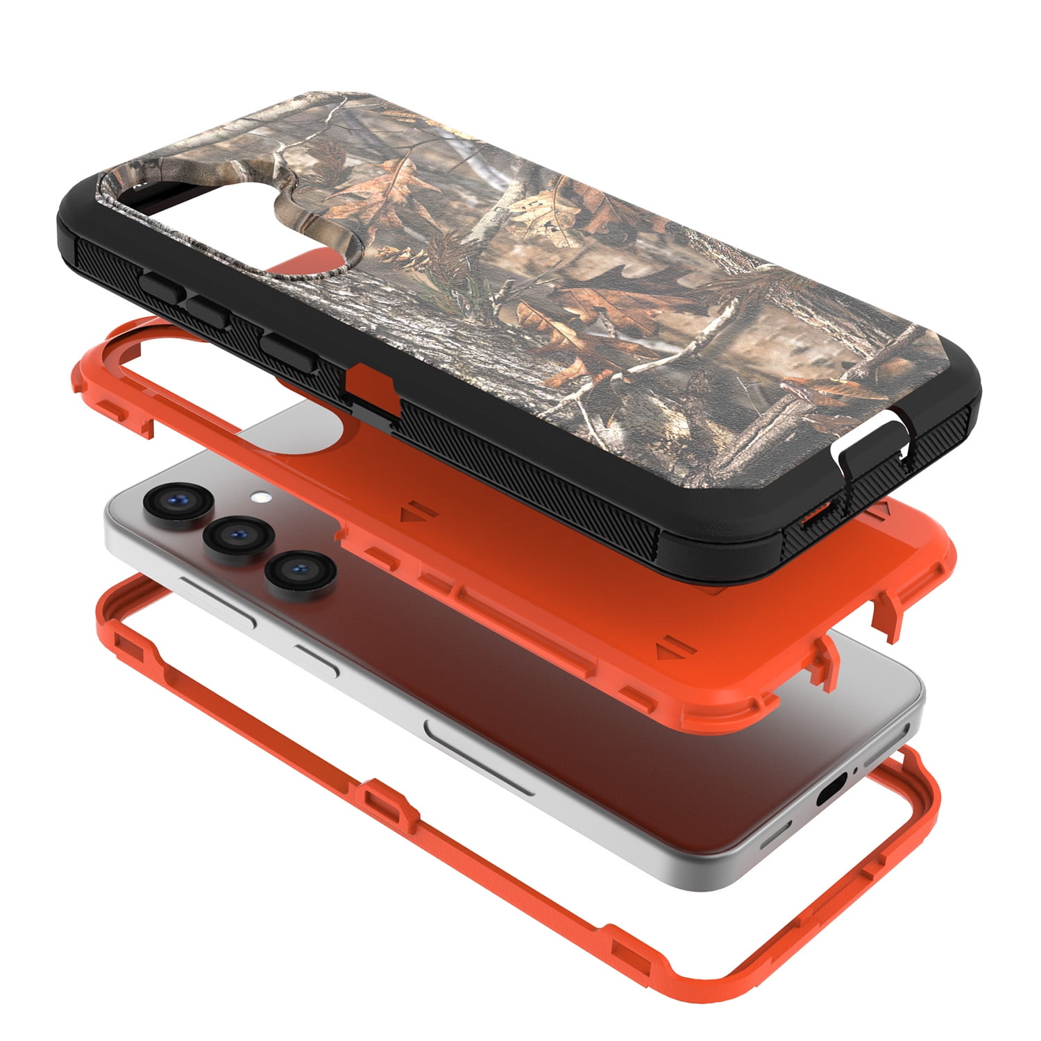 Samsung Galaxy S24 Military Grade Camo Rugged Case