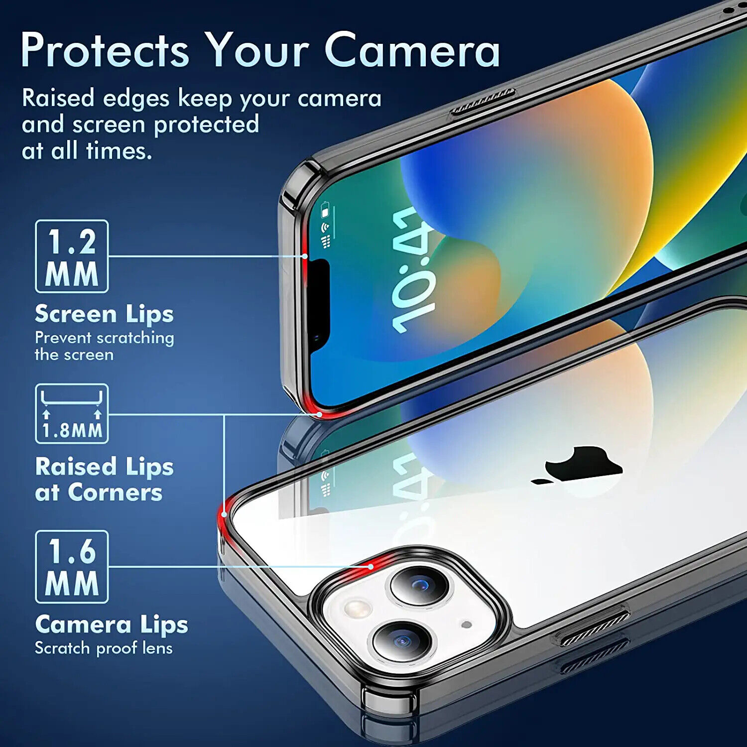 iPhone 15 Pro Max Case with Screen Protector