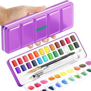 ARTISTRO 24-Color Portable Watercolor Set