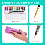 ARTISTRO 24-Color Portable Watercolor Set