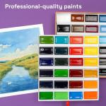ARTISTRO Professional Watercolor Paint Set - 48 Colors