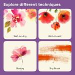 ARTISTRO Professional Watercolor Paint Set - 48 Colors