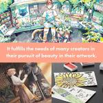 Kuretake GANSAI TAMBI 24-Color Watercolor Set