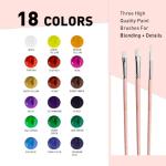 HIMI 18 Color Jelly Gouache Paints Set