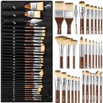 Nicpro 30-Piece Professional Paint Brush Set