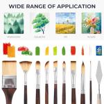 Nicpro 30-Piece Professional Paint Brush Set