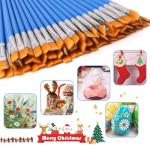 30 Pcs Flat Detail Paint Brushes Set