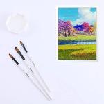 Filbert Paint Brushes Set, 12 PCS for Artists