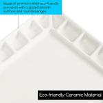 MEEDEN 18-Well Ceramic Artist Paint Palette